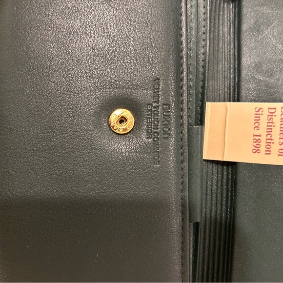 NWT Buxton Dark Green Women's Wallet Vintage - Picture 12 of 14